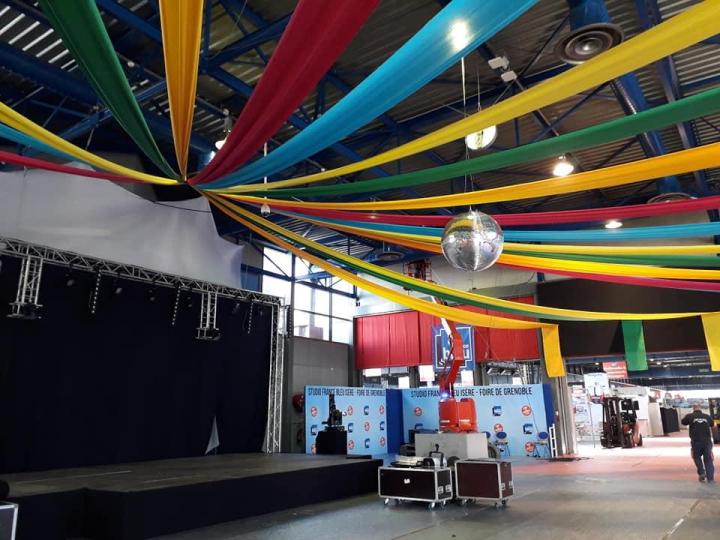 Habillage de salle, Montpellier